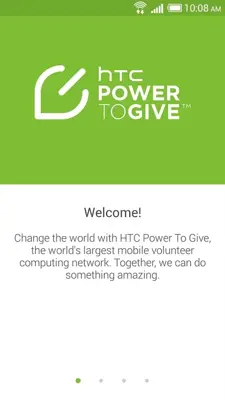 HTC Power To Give android App screenshot 2